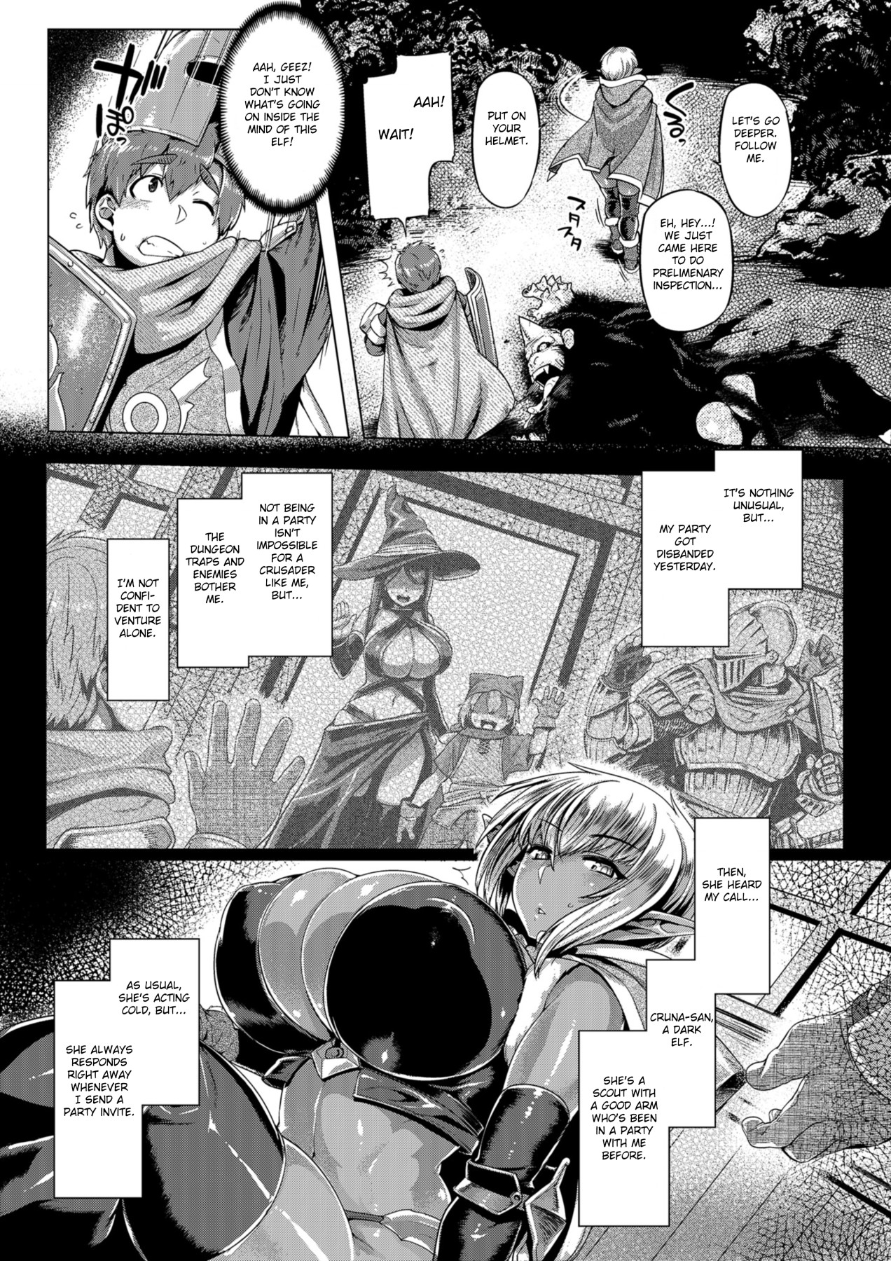 Hentai Manga Comic-Dark Elf Control-Read-4